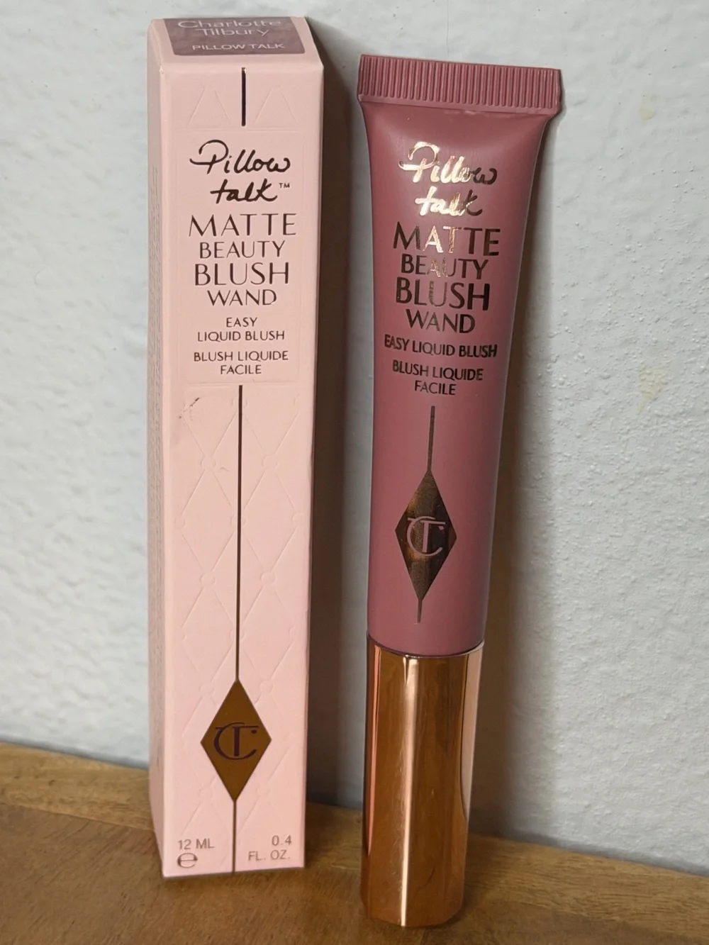 Charlotte Tilbury Pillow Talk Matte Beauty Blush Wand NEW in Box